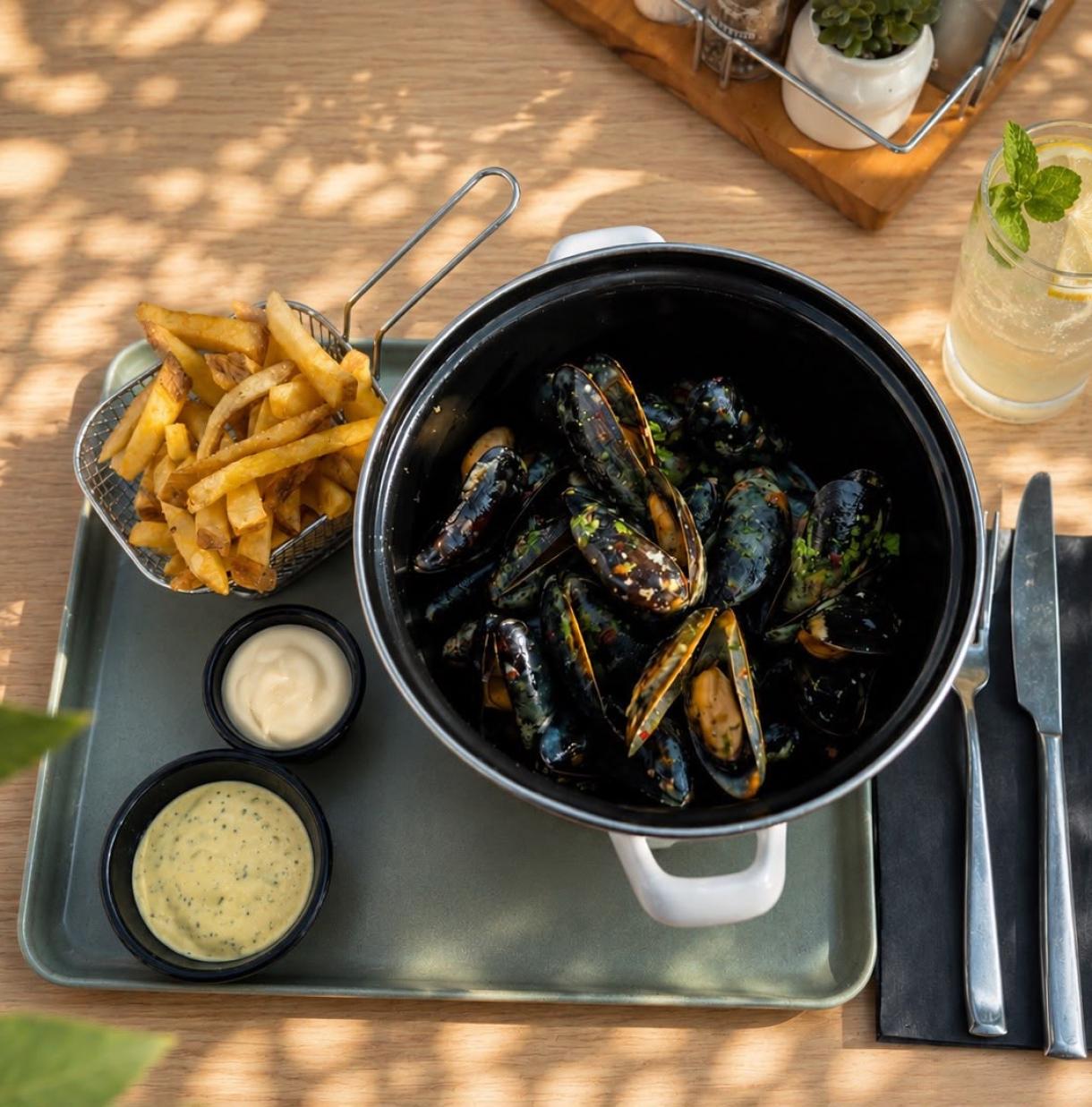 Dag entree met Chef's Mossel Special
